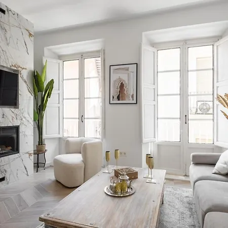 Arabica Suites - Lujosos Apartamentos con Chimenea en Granada - Centro-3